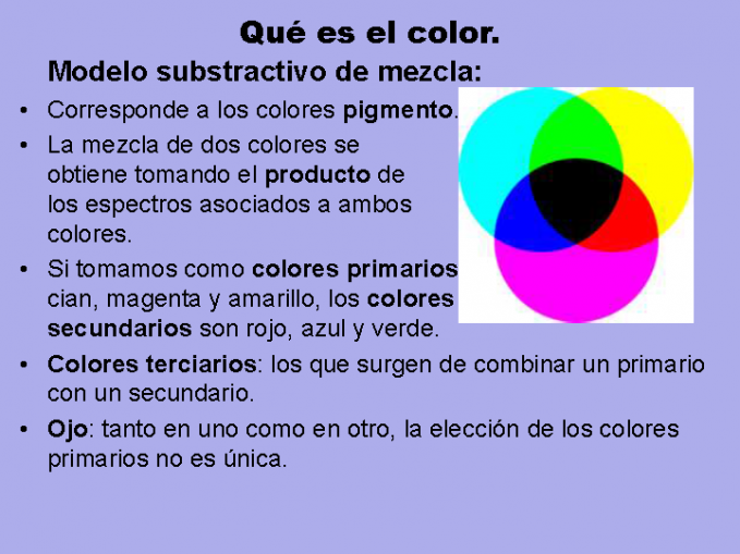 definicion de color