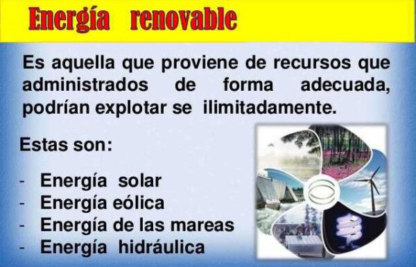 Diferencias Entre Energía Renovable Y No Renovables (Ventajas Y ...