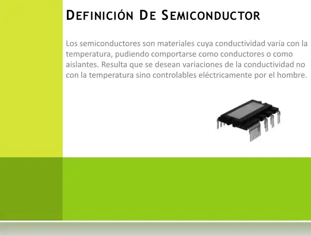 Definición de Semiconductores