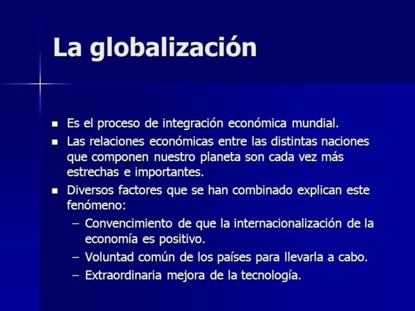 La Globalización En Cuadros Sinópticos - Cuadro Comparativo