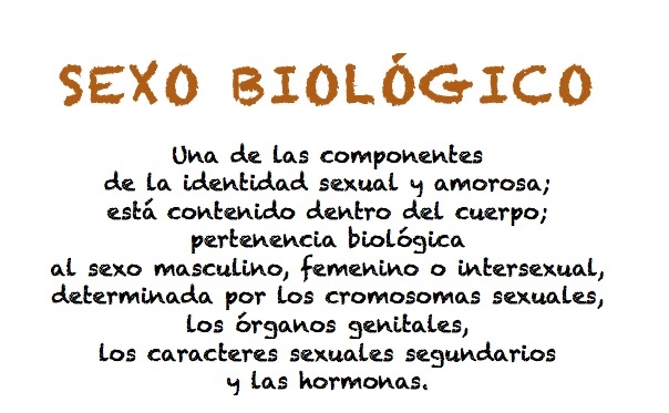 Concepto de sexo