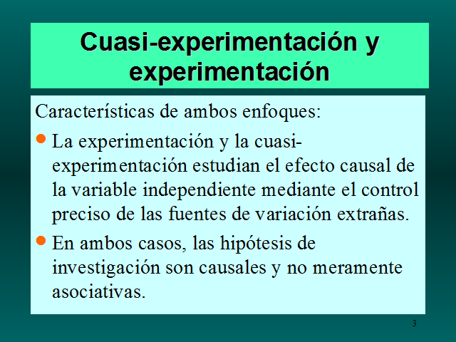 Diferencias de Investigación Científica de acuerdo al grado de manipulación de las variables