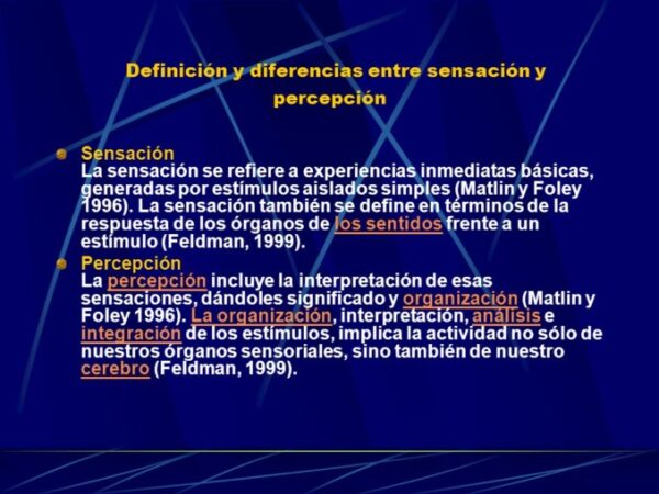 Percepción Y Sensación Diferencias En Cuadros Comparativos Cuadro Comparativo 7577