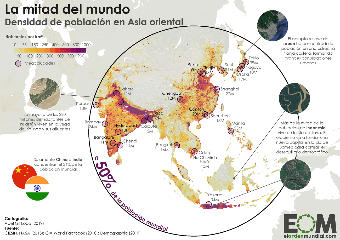 Características De Asia Cuadro Comparativo 1357